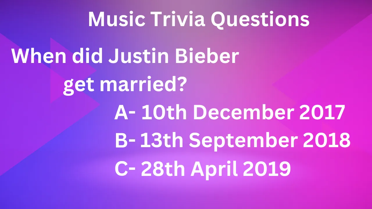 Easy Music Trivia Questions and Answers Triviaqna