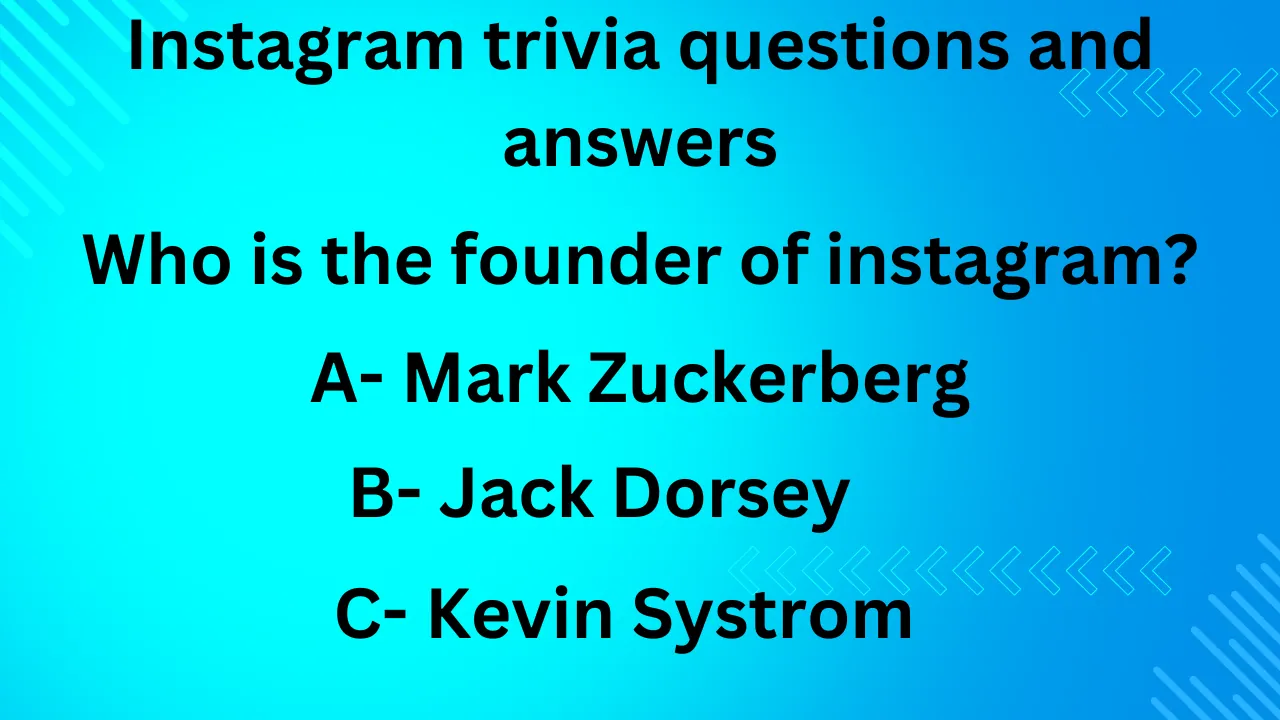 Instagram trivia questions and answers