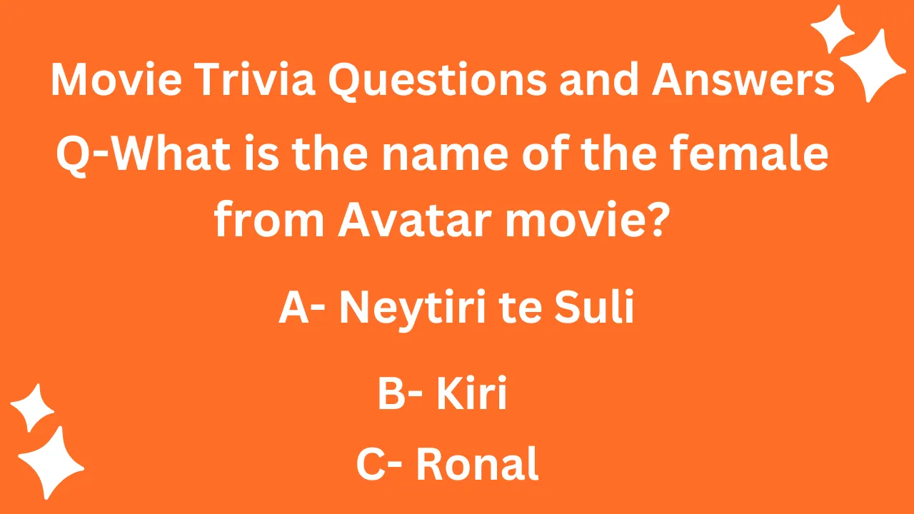 Movie Trivia Questions and Answers Triviaqna