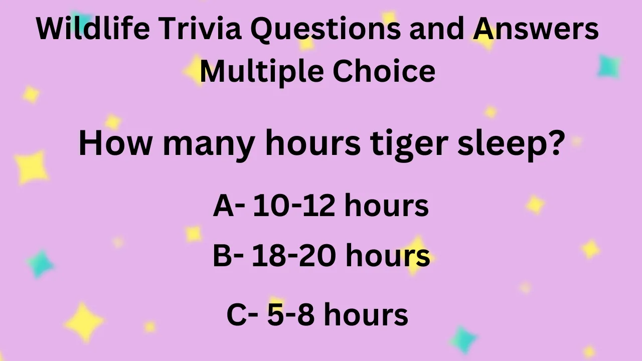 Wildlife Trivia Questions and Answers