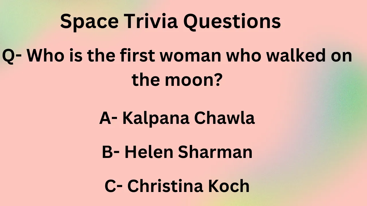 Space Trivia Questions and Answers