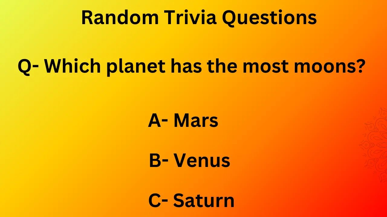 Random Trivia Questions