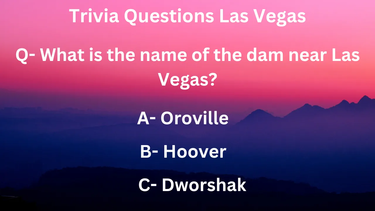 Trivia Questions Las Vegas